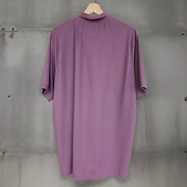 Mauve Dri-fit Polo T-shirt - Image 6